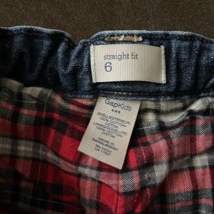 GapKids Flannel Lined Boys Jeans